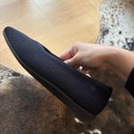 VIVAIA Navy Blue Margot 2.0 Square Toe V Cut Knit Flat Size 38.5 / 7.5 Photo 3