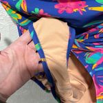 J.Crew  Floral strapless halter one-piece swimsuit size small Photo 4