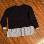 ZARA  navy sweatshirt top Photo 3