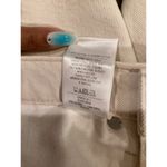 Hudson Jeans Hudson Freya Low Rise Skater Shorts White Denim Bermuda Wide Leg Raw Hem Size 23 Photo 7