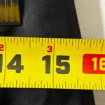 Brooks Brothers  Wool Lined Zip Slit Pencil Skirt Black Size 10 EUC Business Photo 3