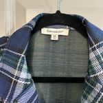 Francesca's Collections Blue Plaid Romper Size M Photo 1