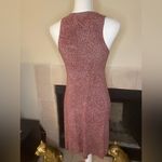 Athleta Thera High Neck Burgundy Printed Dress size XS Photo 6