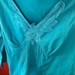 Notations West End Boutique Crochet Neckline Lace Appliqué Blouse Photo 4