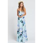 Show Me Your Mumu Godshaw Goddess Gown in Mint to Be Floral XXS NWT Photo 5