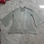 Show Me Your Mumu Mellow gray knit open-front skull cardigan size S Photo 4