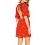 Free People  Open Back Floral Mockingbird Lace Trim Mini Photo 1