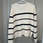 frame denim  Slouchy‎ Stripe Wool & Alpaca-Blend Top Photo 2