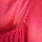 New‎ Afbi Red Open Shoulder Long Dress Size Medium Photo 4