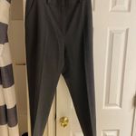 Quince Italian Wool Slim Ankle Length Trousers Dark Gray size 12 NWT Photo 5