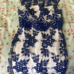 Sangria Blue and white dress Photo 0