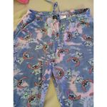 Disney  womens Stitch cotton pajama sleep pants lounge pants size L Photo 2