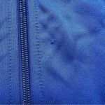 Adidas  Royal Blue Track Jacket Climacool Full Zip 3 Stripe Lightweight Small Photo 6