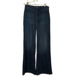 MOTHER Denim The Cinch Roller Sneak French Electro Women's Size 29 Blue Photo 5
