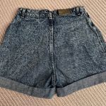 Lee  denim acid wash high rise denim shorts size small Photo 1