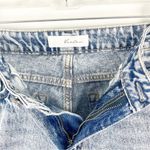 KANCAN Stone Washed Intentionally Ripped Distressed High Rise Mom Jeans Size 27 Blue Photo 9