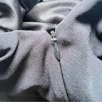 Laundry by Shelli Segal  Beaded One Shoulder Gown Black Jersey Size 6 Mini Dress Photo 5