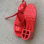 American Apparel pvc jelly sandal red new! Photo 2