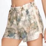 Johnny Was Calme Running Shorts Travel Abstract Gray Photo 2
