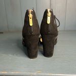 Circus by Sam Edelman  Strappy Heels Womens Size 6.5M Black Suede Slip On Comfort Photo 2