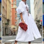 MARIELLE Almelo
Phoebe White Tiered Puff
Sleeve Sundress
One size fits all 6 Photo 1