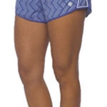 prAna  Poppy Chevron Printed Running Shorts Lined Blue Size‎ XL Photo 0