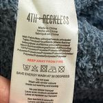 4th & Reckless LIRIA KNIT TROUSER, split hem, slate blue Pants, size XS Photo 13