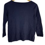 Ann Taylor Ann‎ Taylor navy blue sweater with pockets small Photo 1
