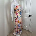 Paper Heart  Womens Summer Maxi Dress Size Medium Sun Stars Floral Sexy Back. B19 Photo 8
