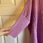 Pilcro  medium purple violet oversized tunic sweater boho raglan comfy lounge Photo 6