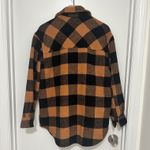 RD STYLE | Women's Oversized Conscious Plaid Flannel Shacket Jacket Black Size M Photo 1