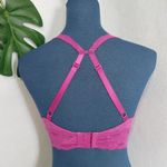 Wacoal  Fuchsia Pink Lace Bralette Photo 2