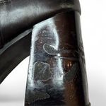 Harley Davidson Harley Davison Scorch Flame Motorcycle Boots Black Leather Block Heel Size 7 Photo 11