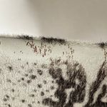 BCBGMAXAZRIA Black Cream Calf Hair Snake Print Leather Clutch Photo 2