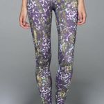 Lululemon Wunder Under Luxtreme Floral Sport Leggings Size 2 EUC 29” Photo 2