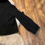 Mac & Jac Jacket Size 12 Black Wool Cashmere Button Front Puff Sleeve Womens Photo 8