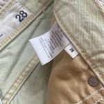 Rag and Bone  Womens Size 28 Maya High Rise Frayed Short Lemon Drop Organic‎ Cotton Photo 6