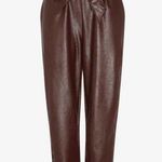 Commando  Faux Leather Paper Bag Pant Oxblood Photo 1