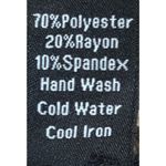 Clara Sun Woo Tunic Size Small Abstract Blue Lagenlook Artsy Work Wrinkle Free Photo 5