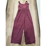 Halara  Breezeful jumpsuit romper Quick Dry wide leg pockets Red Large Photo 2