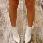 heeled boots White Size 8 Photo 1