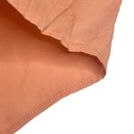 See By Chloe  ༻ Pussy Bow Silk Crepe Crepon Sleeveless Top ༻Coral Pink Orange ༻ 6 Photo 8