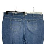 Lee Ultra Lux Plus Jeans Womens 30W Medium Blue Relaxed Crop High Rise Denim Photo 10