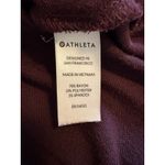 Athleta  Lombard Sweater Auberge‎ Lightweight Womens Small Top Athleisiure Maroon Photo 5