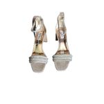 Badgley Mischka  Rose Gold Glitter Heels Photo 2
