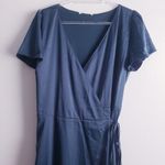 Baltic Born  Krystal Satin Wrap Gown Short Sleeve New Without Tags Photo 3