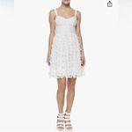 Amanda Uprichard  white confetti lace fit and flare dress NEW MEDIUM Photo 1