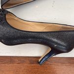 Alex Marie navy Peep Toe Sparkle Heels Photo 1