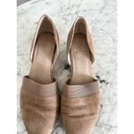 Eileen Fisher Hilly Wedge d’Orsay Pump Earth Tan Suede Slip On Size 8.5 Photo 2