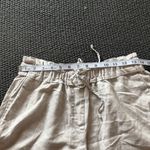 Reiss  Lacey Linen Blend Pull On Shorts in Gray Size 4 Photo 9